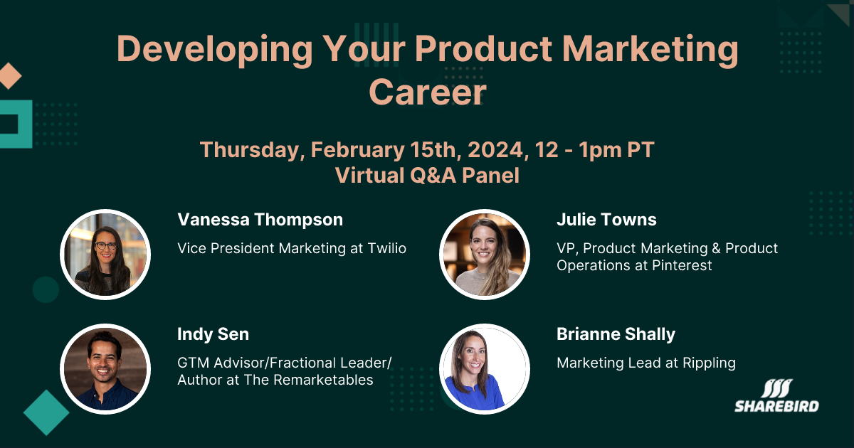 Developing Your Product Marketing Career