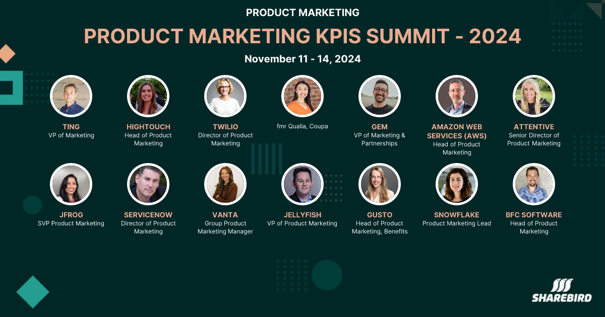Product Marketing KPIs Summit - 2024