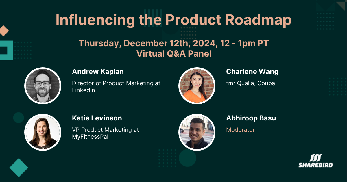 Influencing the Product Roadmap