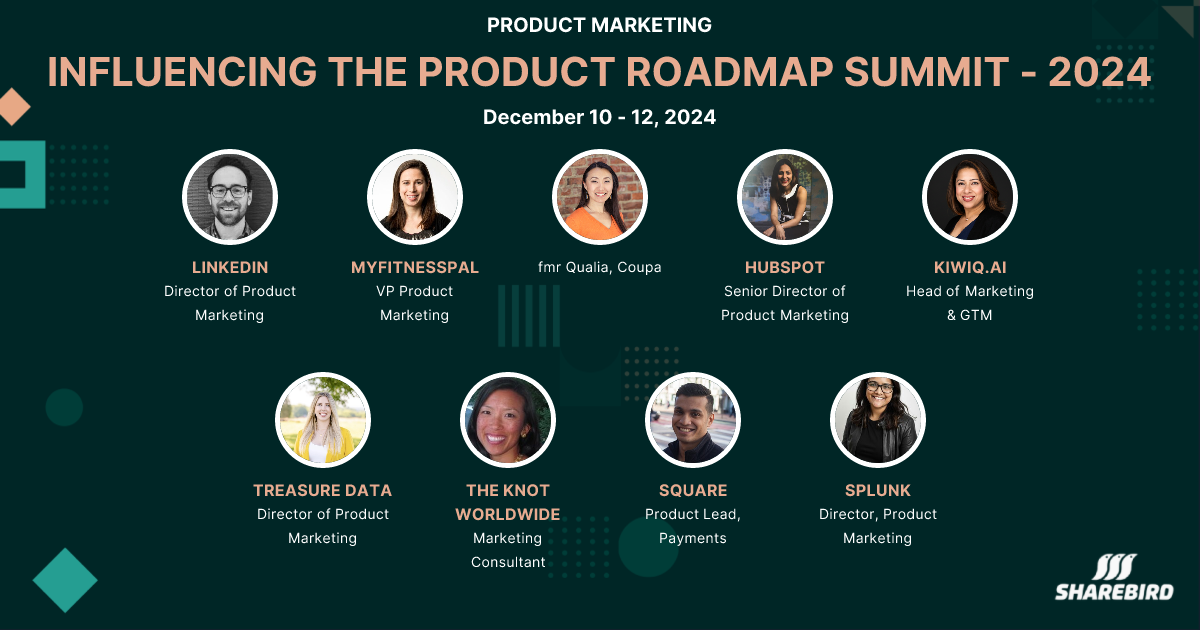 Influencing the Product Roadmap Summit - 2024