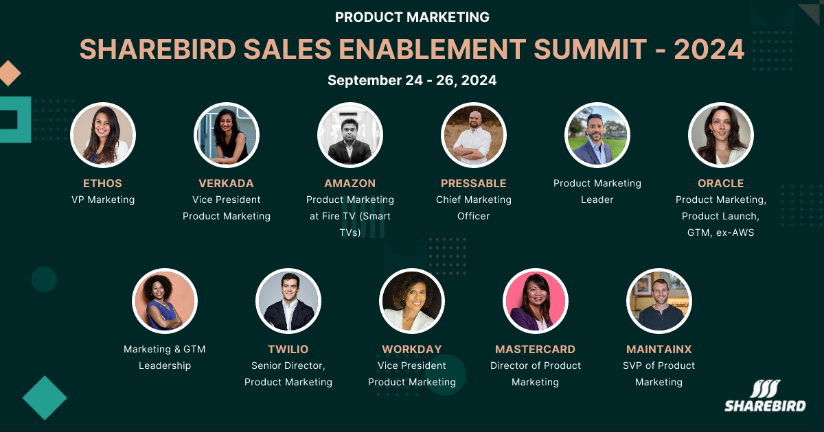 Sharebird Sales Enablement Summit - 2024