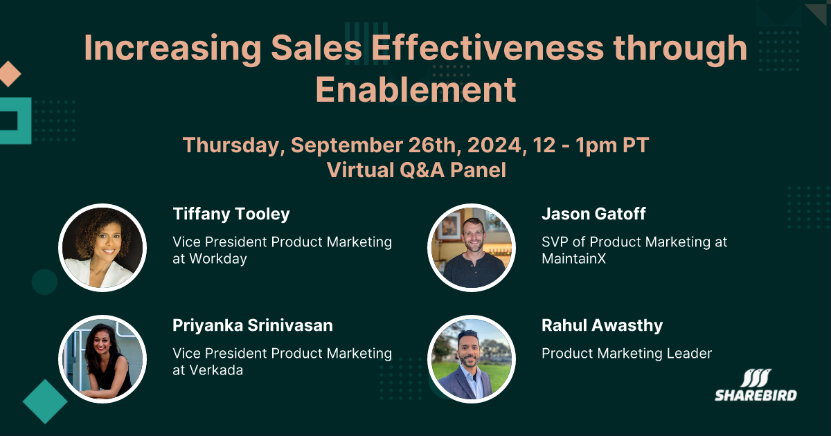 Increasing Sales Effectiveness through Enablement
