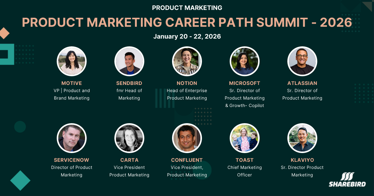 Product Marketing Career Path Summit - 2026